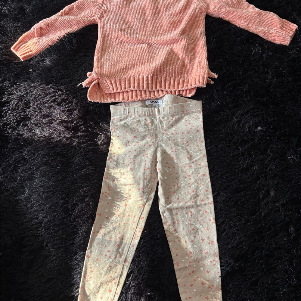 DKNY Kids Sweater/Legging Set